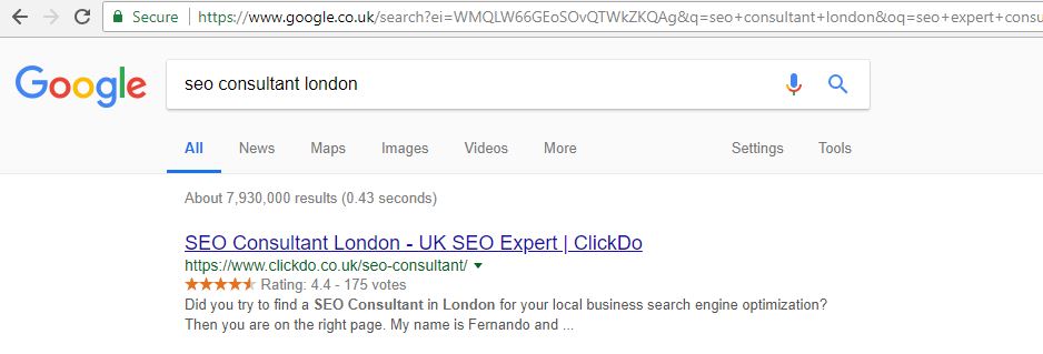 #1 seo consultant