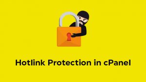 Hotlink Protection in cPanel