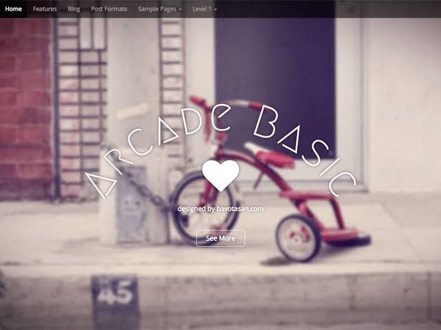 Arcade Basic WordPress Theme