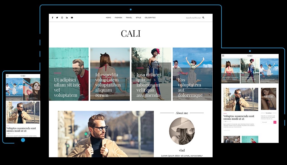 Cali Free WordPress Theme