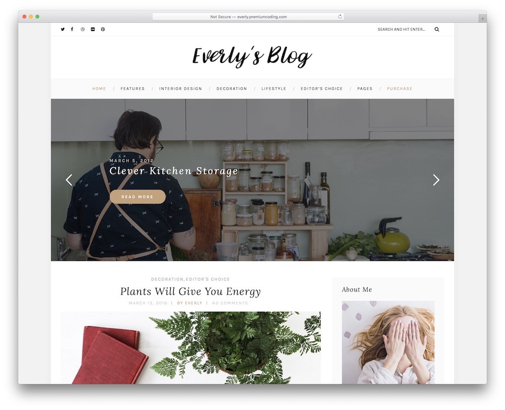 Free Theme For WordPress Everly Note