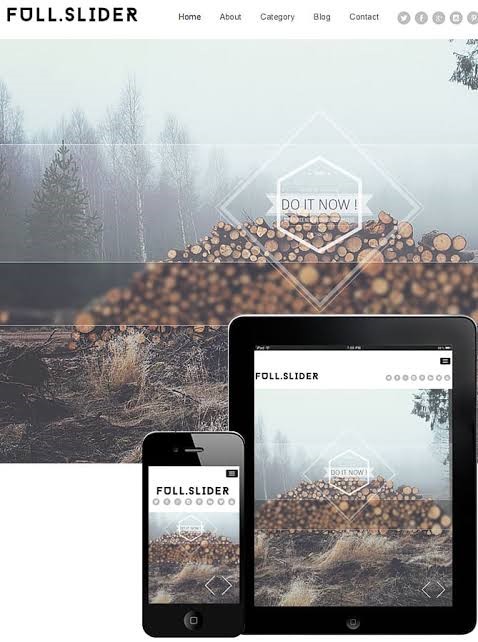 Full Slider - Free WordPress Theme