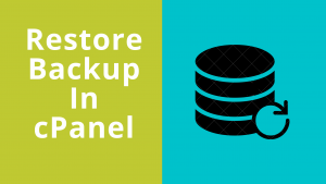 Restore Backup in cPanel