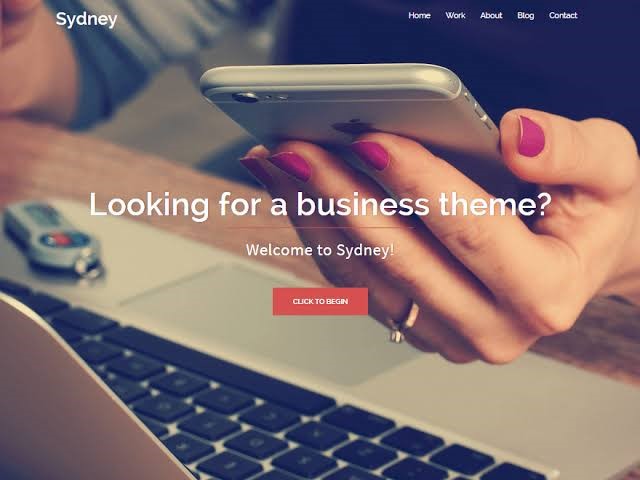 Sydney - Free Business WordPress Theme