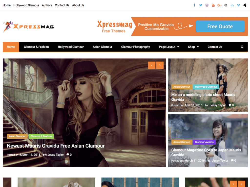 Xpressmag WordPress Magazine Theme