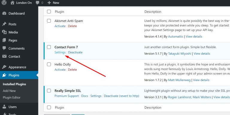 Contact-Form-7-Settings