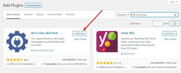 Installing-All-in-One-SEO-Plugin