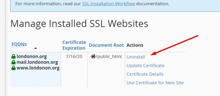 Uninstalling-Default-SSL