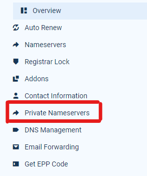 change-private-name-servers