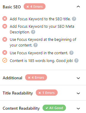 WordPress Plugins for SEO