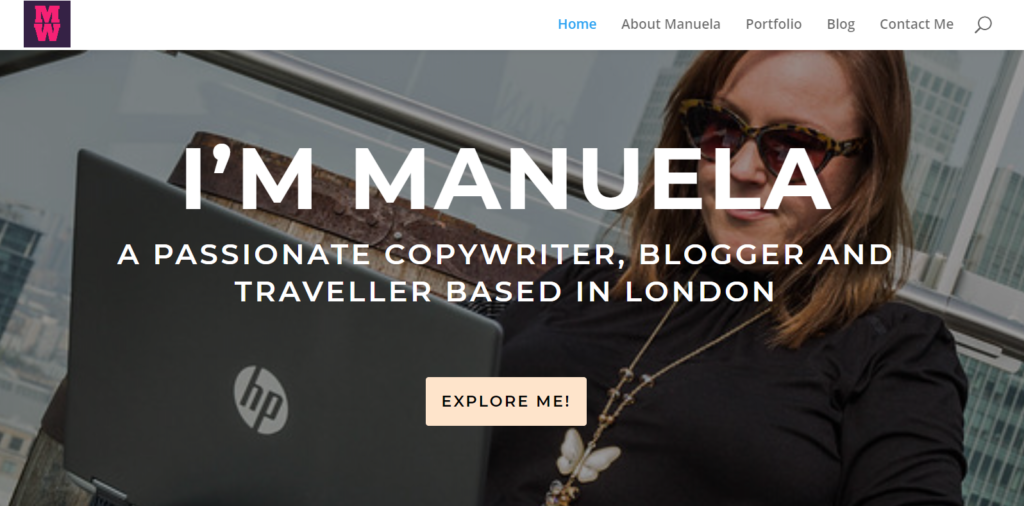 divi-theme-for-copywriter-blog