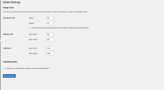 media-settings-on-WordPress-dashboard