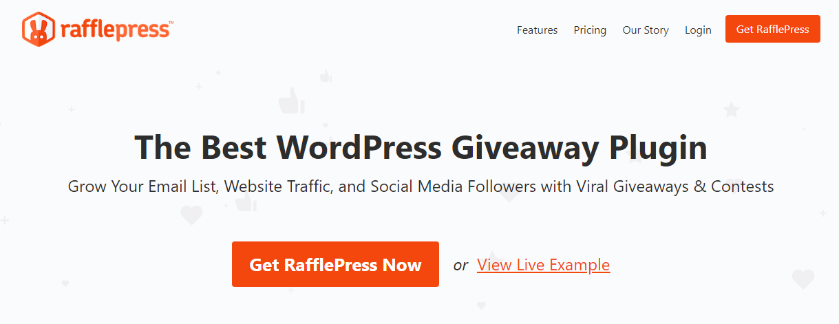 rafflepress wordpress giveaway plugin