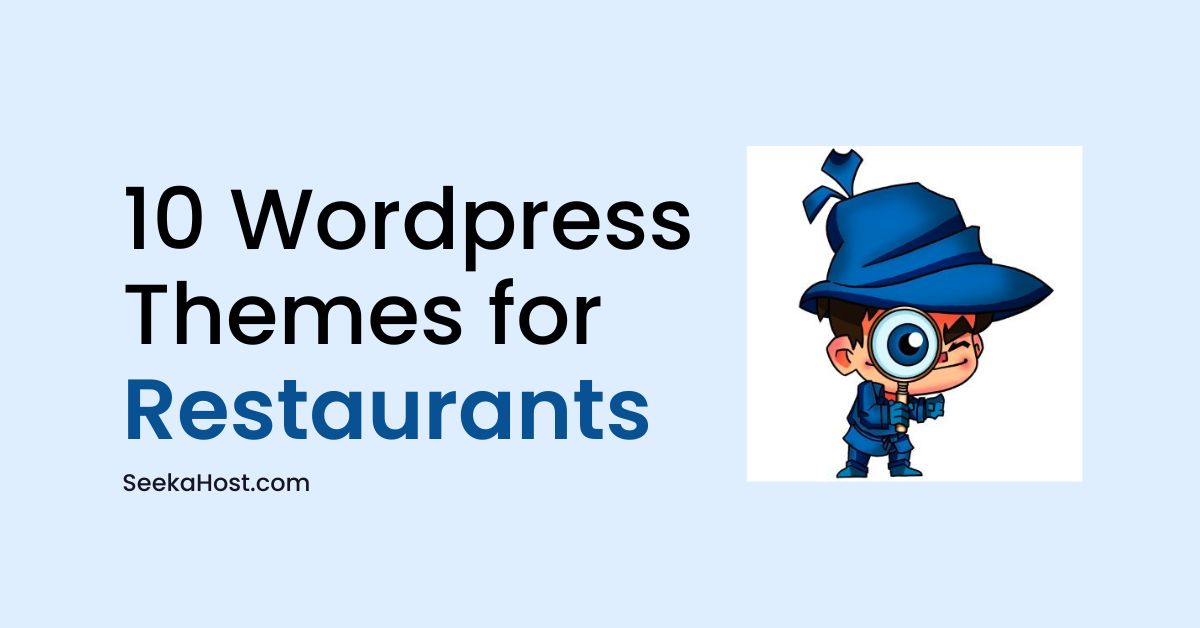 restaurant wp themes