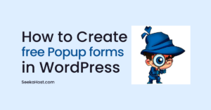 how to create popup forms