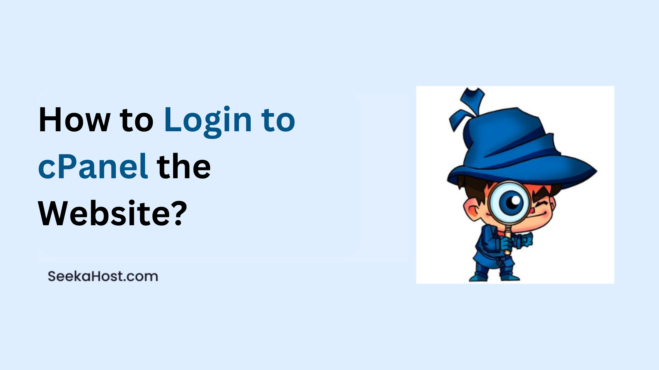 How to Login to cPanel of Website